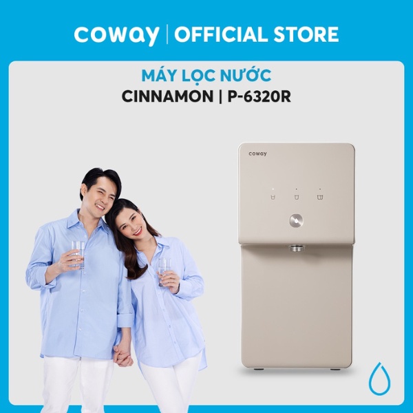 Máy lọc nước Coway Cinnamon P-6320R - Hàng Chính Hãng