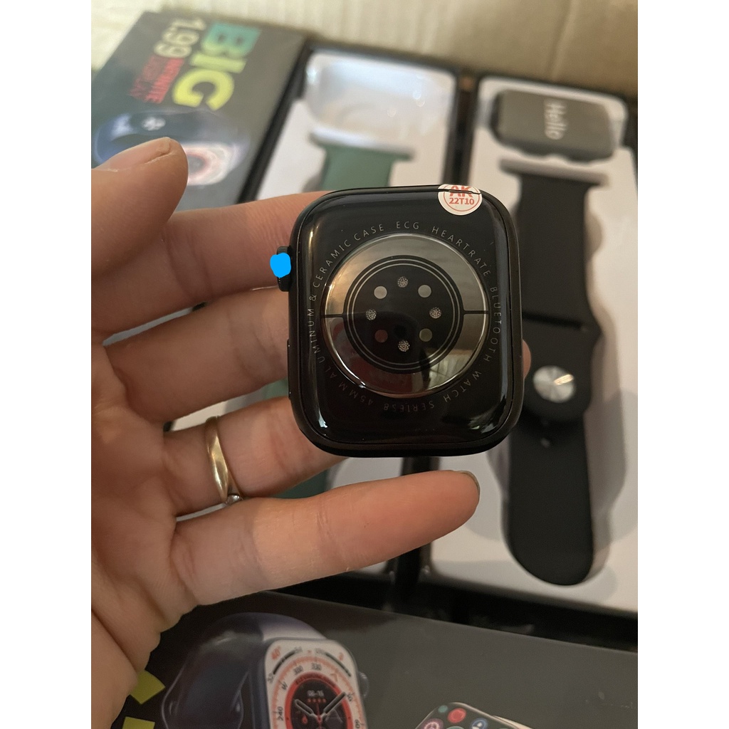 Đồng Hồ Thông Minh Smartwatch Nam Nữ Series 8 T800 PRO MAX Hiwatch Pro Viền Thép - Cảm Ứng Mượt Mà - Kháng Nước IP67