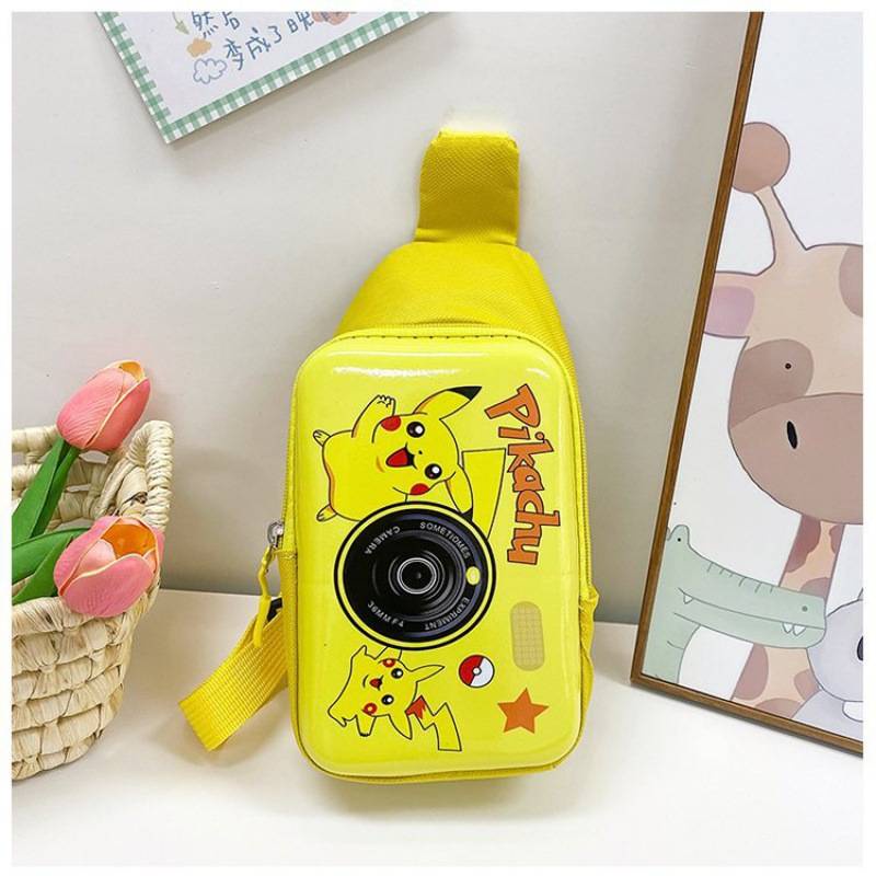 Ere1 Túi Đeo Chéo Ngực / Hông Họa Tiết pikachu / Nàng Tiên Cá Dễ Thương Thời Trang Cho Bé