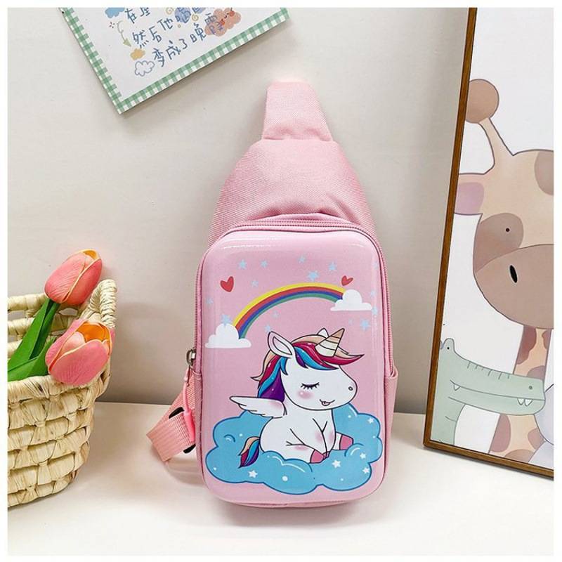 Ere1 Túi Đeo Chéo Ngực / Hông Họa Tiết pikachu / Nàng Tiên Cá Dễ Thương Thời Trang Cho Bé