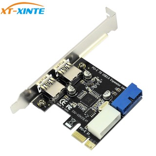 Bộ chuyển đổi pcie usb3 pci express e sang usb 3.0 20pin x1 usb 3 0 2 cổng usb3.0 pcie thẻ