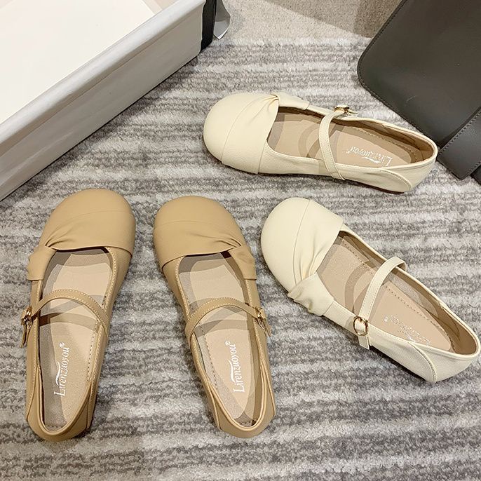 UETEEY  giày búp bê Mary Jane Lolita Đế da mềm đế êm thời trang 2023   Phong cách Hàn Quốc Thoải mái Thời trang B28G19V 36Z230909