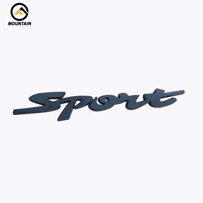 Sticker Kim Loại 3d Hình Ngọn Núi Trang Trí Xe Hơi Thể Thao