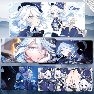  Furina mouse pad Genshin Impact gaming keyboard pad Focalors anime Water god animation diy Student Fontaine computer pad ACGN Water spirit table pad 