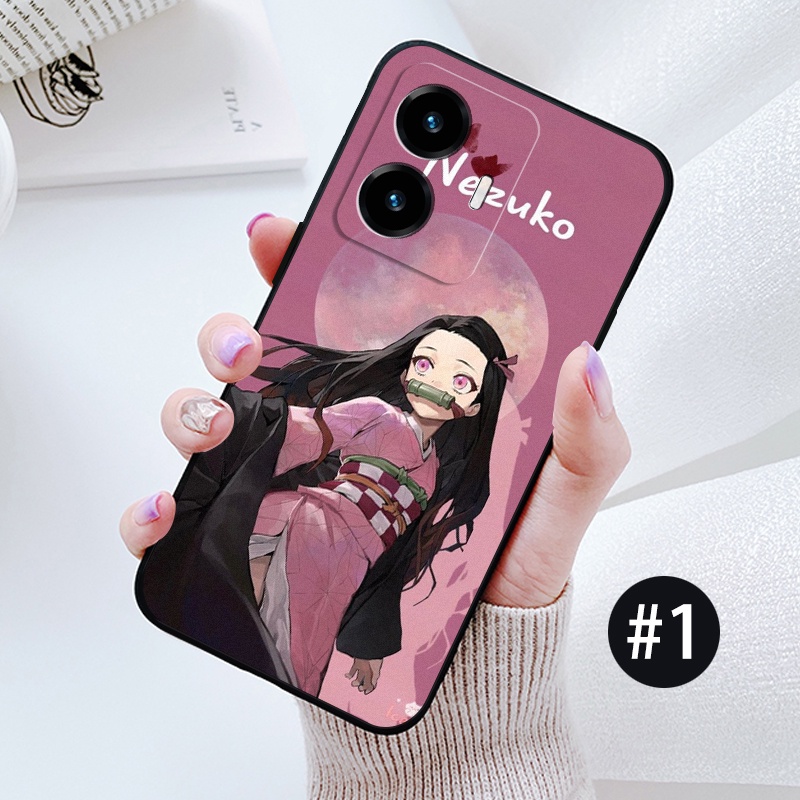 Vivo Ốp Điện Thoại Dẻo Họa Tiết demon slayer Cho Vivoy77 y76 y72 y50 y30 y35 2022 y36 4g y31 2021 y51 2020 y33s y91 y95 y93 y91c y1s