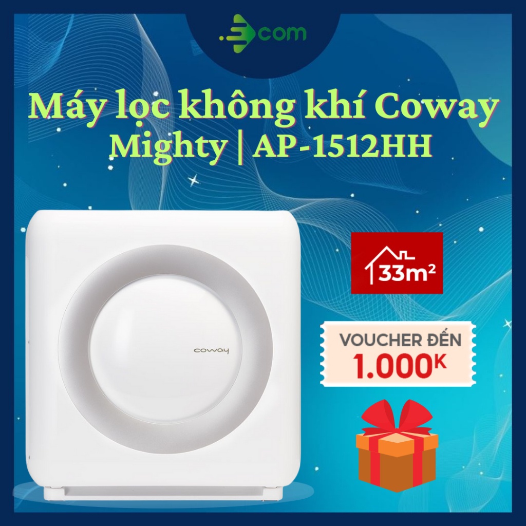 Máy lọc không khí Coway Mighty AP-1512HH - Hàng Chính Hãng