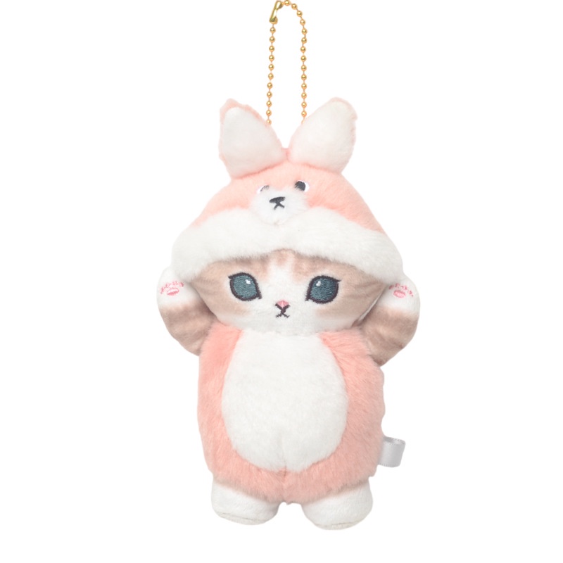 Thú Nhồi Bông Hình Mèo / Gấu Trúc / Hổ / Thỏ 16cm Đáng Yêu Cho Bé Gái