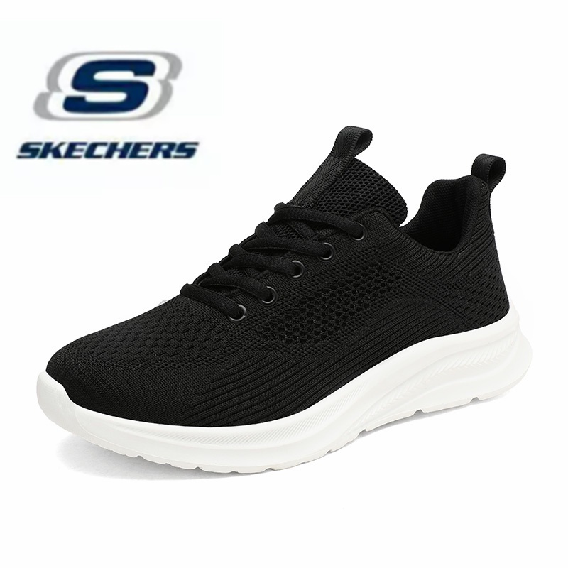 Skechers_GO WALK 5-giày nữ giày thể thao Giày thể thao nữ Đôi giầy đen Giày Thể Thao Chạy Bộ size Lớn eu 40 41 42 Chống Trượt Thời Trang Cho Nữ