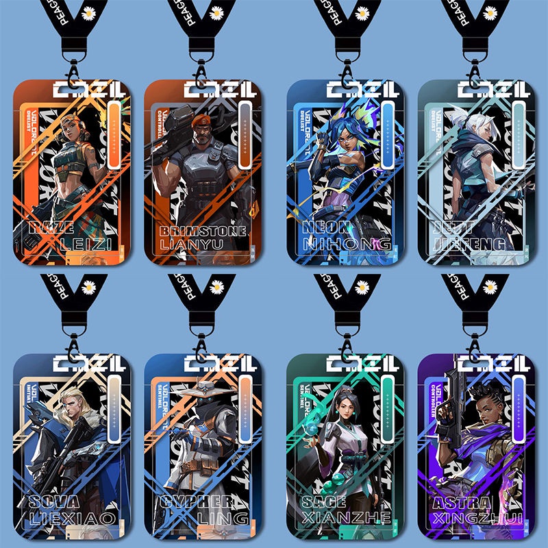 Valorant/Thẻ xe buýt/Thẻ sinh viên/Thẻ truy cập/Thẻ làm việc/Dây cổ/Thẻ ID