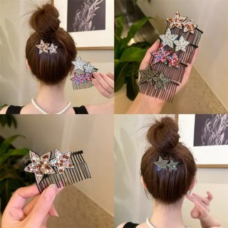 Aijolen Lược Cài Tóc Vô Hình Đính Đá Thời Trang Cho Nữ