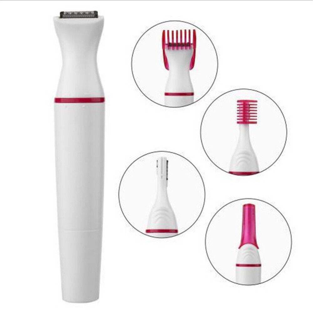 Hair Trimmer 5 In 1 Women Removal Shaving Machine Shaver Electric Shaping Bikini Trimmer Razor Eyebrow