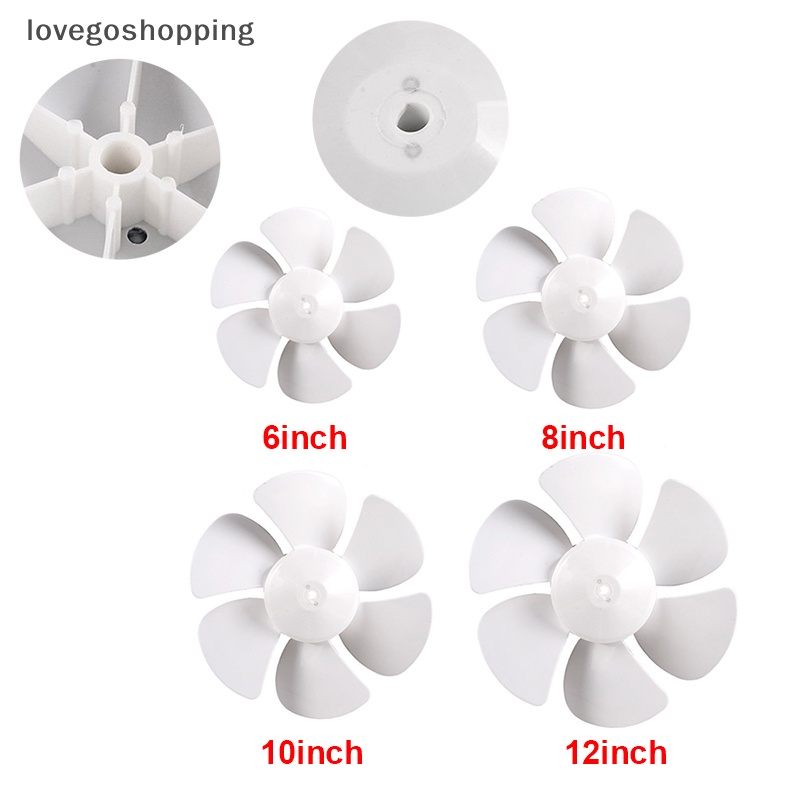 1 Chiếc Quạt Điện mini 6 Cánh 6 / 8 / 10 / 12inch