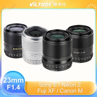 Viltrox 23mm F1.4 APS-C AF STM Ống kính khẩu độ lớn lấy nét tự động cho Fujifilm X Sony E Nikon Z Canon M EOS M