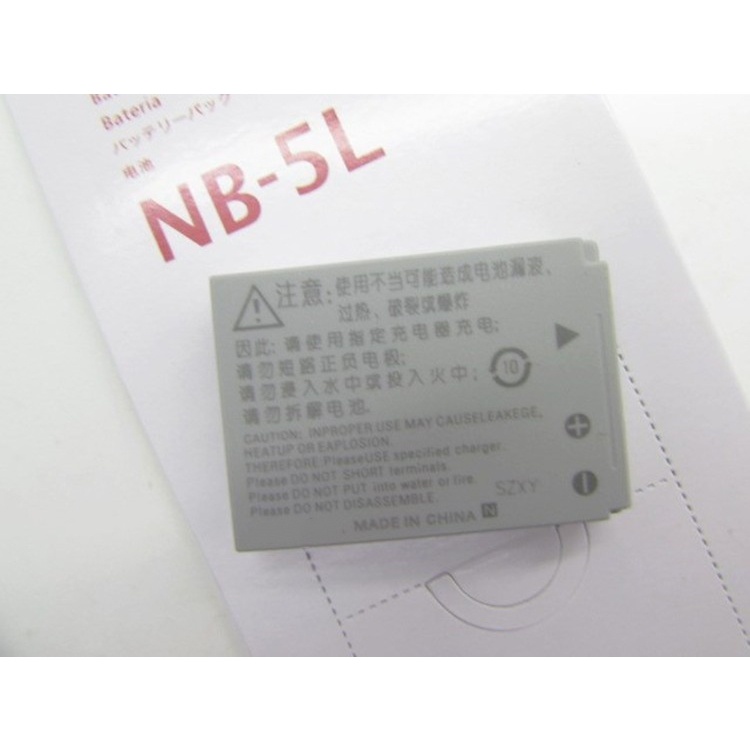 Pin Máy Ảnh canon ixus850 860 870 900 950 960 970 980 nb-5l chi4c