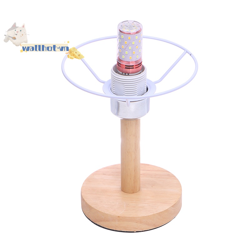 1 Bộ Khung Bóng Đèn Bằng Sắt Phong Cách vintage Cho Đèn e27