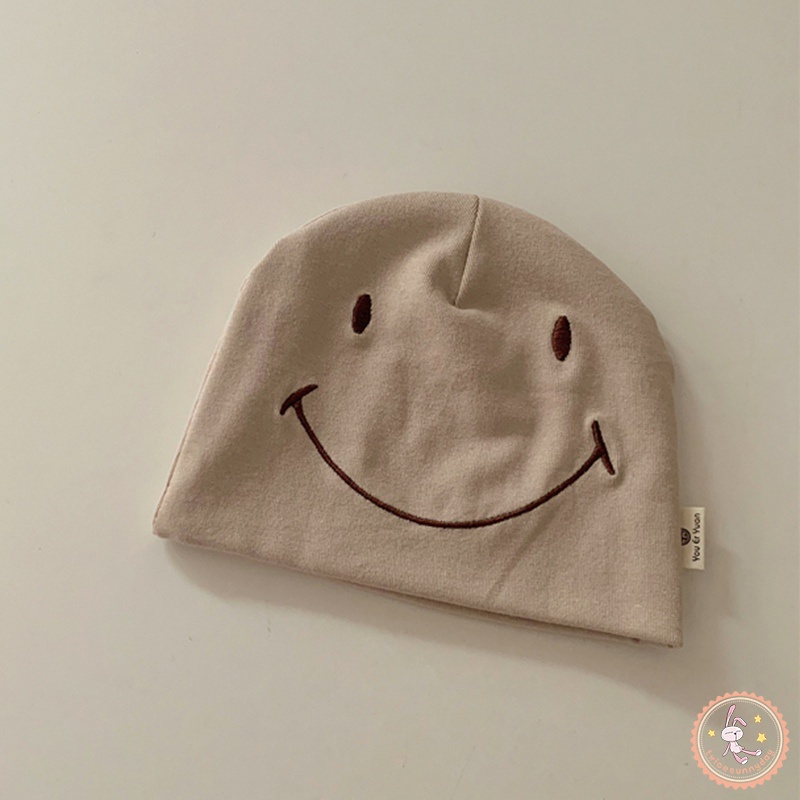 Mũ bonnet Mỏng Họa Tiết Hoạt Hình Dễ Thương Cho Bé Sơ Sinh 0-6 Tháng Tuổi