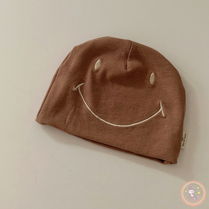 Mũ bonnet Mỏng Họa Tiết Hoạt Hình Dễ Thương Cho Bé Sơ Sinh 0-6 Tháng Tuổi