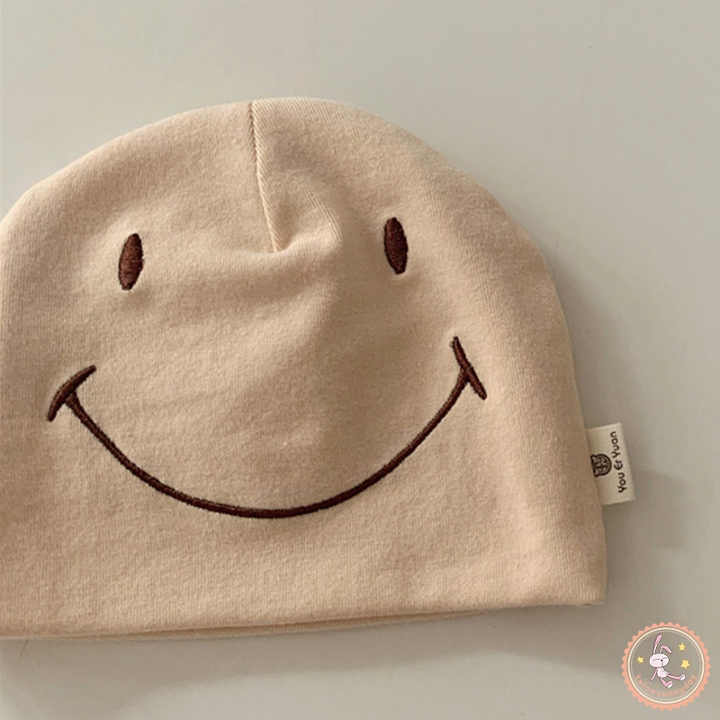 Mũ bonnet Mỏng Họa Tiết Hoạt Hình Dễ Thương Cho Bé Sơ Sinh 0-6 Tháng Tuổi