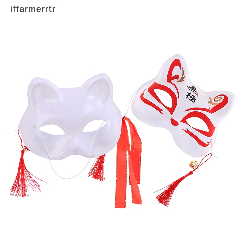 1 Mặt Nạ Cáo Nửa Mặt Hóa Trang Tiệc Halloween