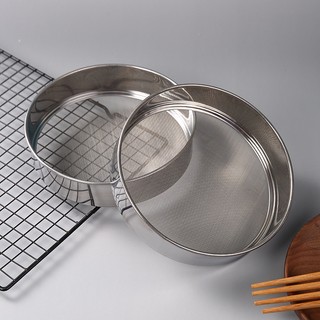 Dụng Cụ Rây Bột Mịn 60 mesh Bằng Inox