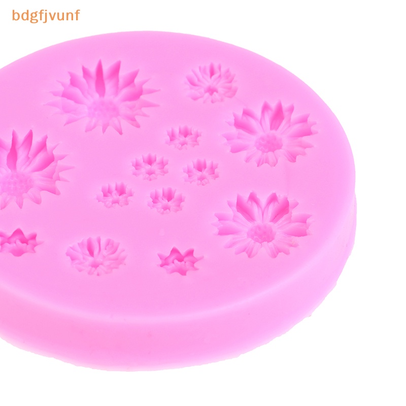 Khuôn Silicon Làm Bánh Kẹo Hình Hoa Cúc bdgf Trang Trí Đám Cưới vn