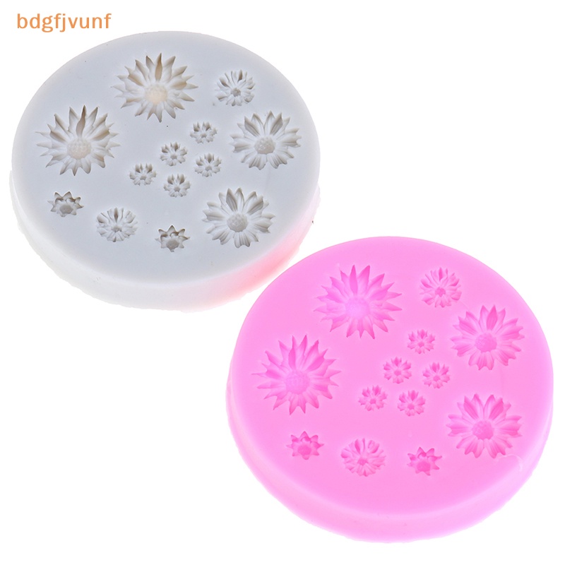 Khuôn Silicon Làm Bánh Kẹo Hình Hoa Cúc bdgf Trang Trí Đám Cưới vn