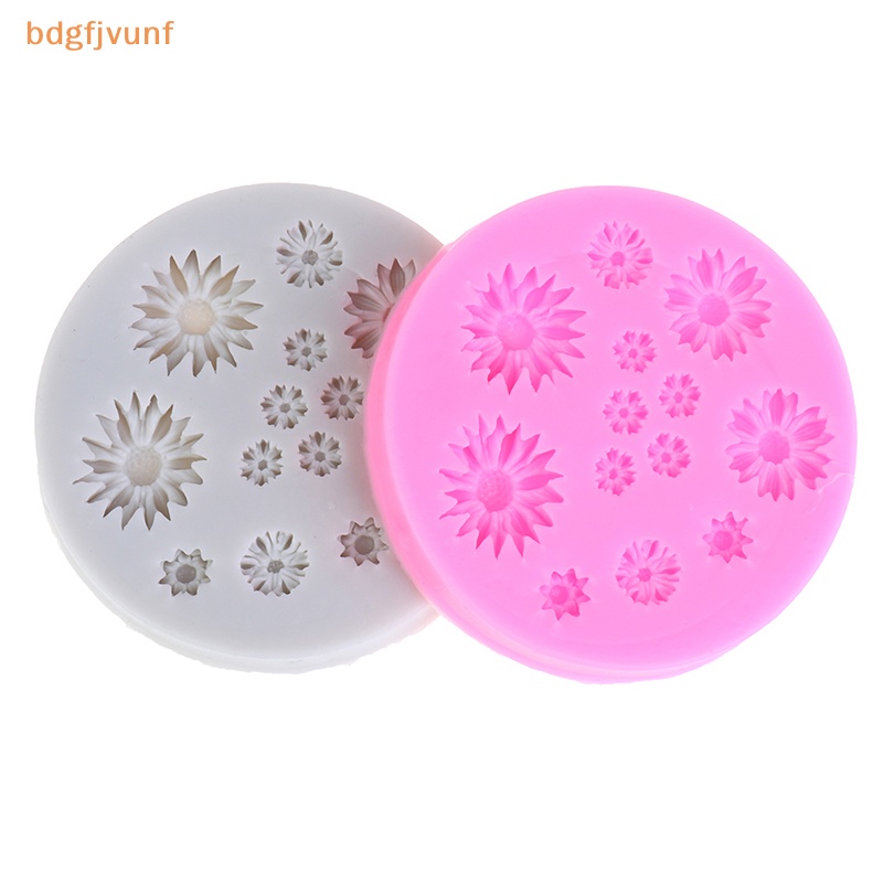 Khuôn Silicon Làm Bánh Kẹo Hình Hoa Cúc bdgf Trang Trí Đám Cưới vn