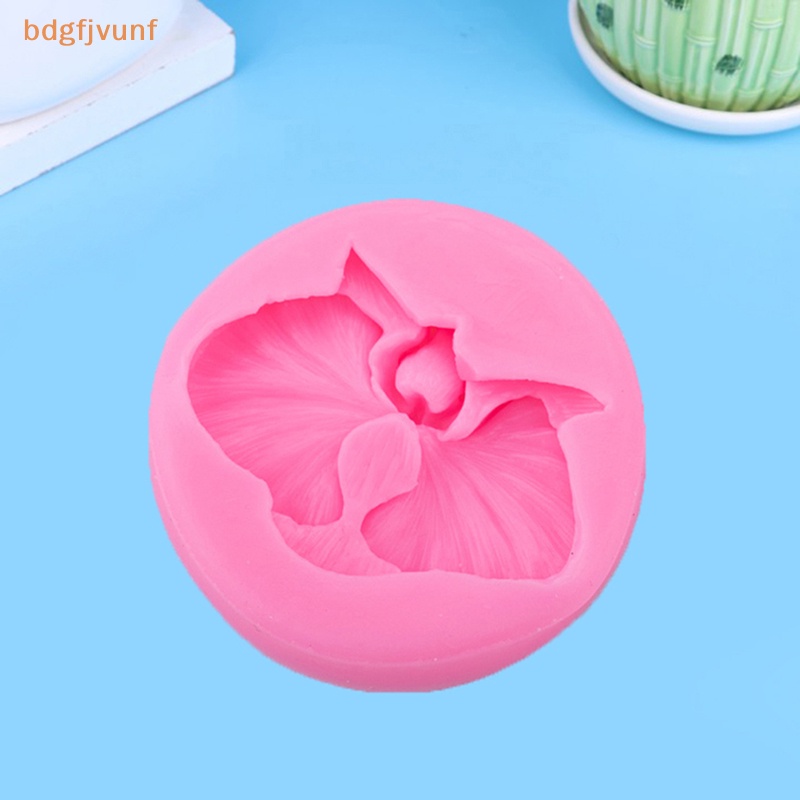 Khuôn Silicon Làm Bánh Kẹo Hình Hoa Lan diy vn