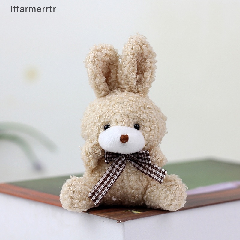 Thỏ Nhồi Bông 11cm Mềm Mại Dễ Thương Làm Quà Tặng Cho Bé