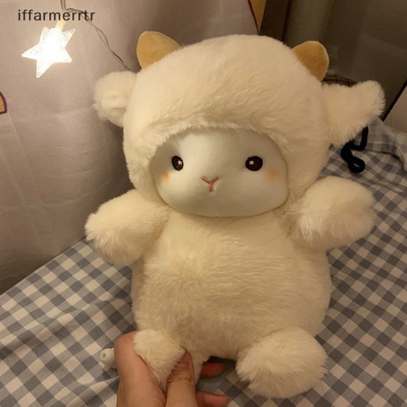 Thú Nhồi Bông Hình Cừu alpaca Siêu Dễ Thương 25cm
