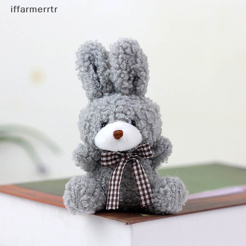 Thỏ Nhồi Bông 11cm Mềm Mại Dễ Thương Làm Quà Tặng Cho Bé