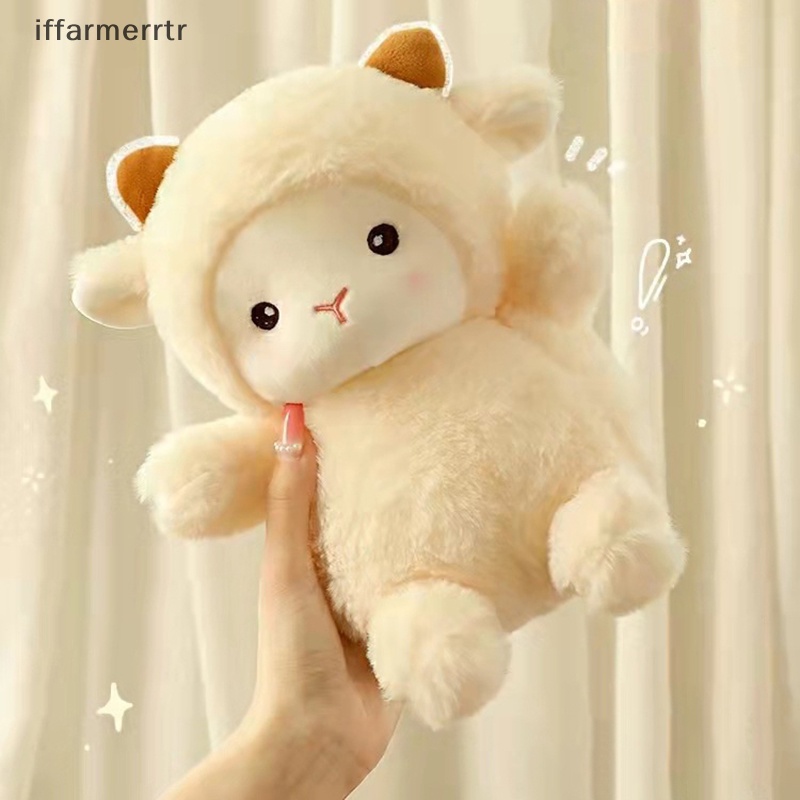 Thú Nhồi Bông Hình Cừu alpaca Siêu Dễ Thương 25cm