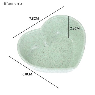 Bát Đựng Thức Ăn Hình Trái Tim mini Bằng Lúa Mạch Dễ Thương