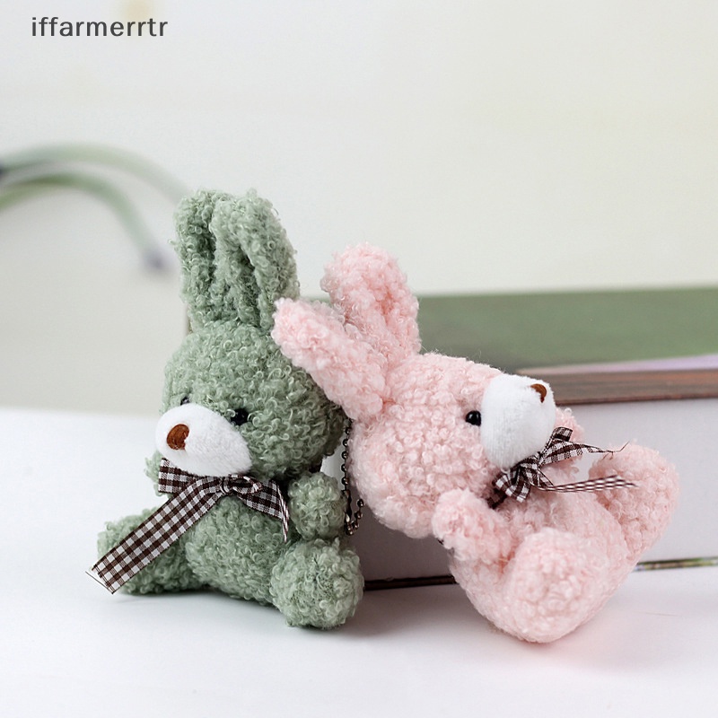 Thỏ Nhồi Bông 11cm Mềm Mại Dễ Thương Làm Quà Tặng Cho Bé