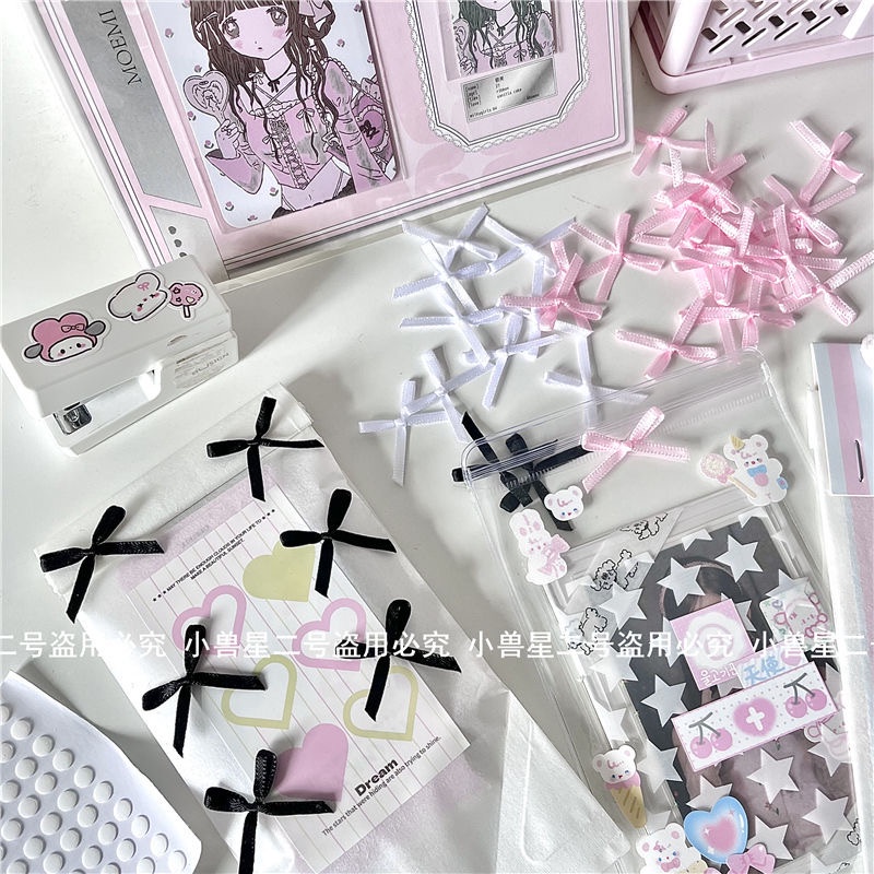 Iria Bộ 30 Nơ mini Bằng polyester Trang Trí