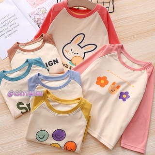 CATIMINI Áo Sơ Mi Tay Dài Giữ Ấm Mùa Thu Và Mùa Đông Kiểu Mới Dành Cho Trẻ Em