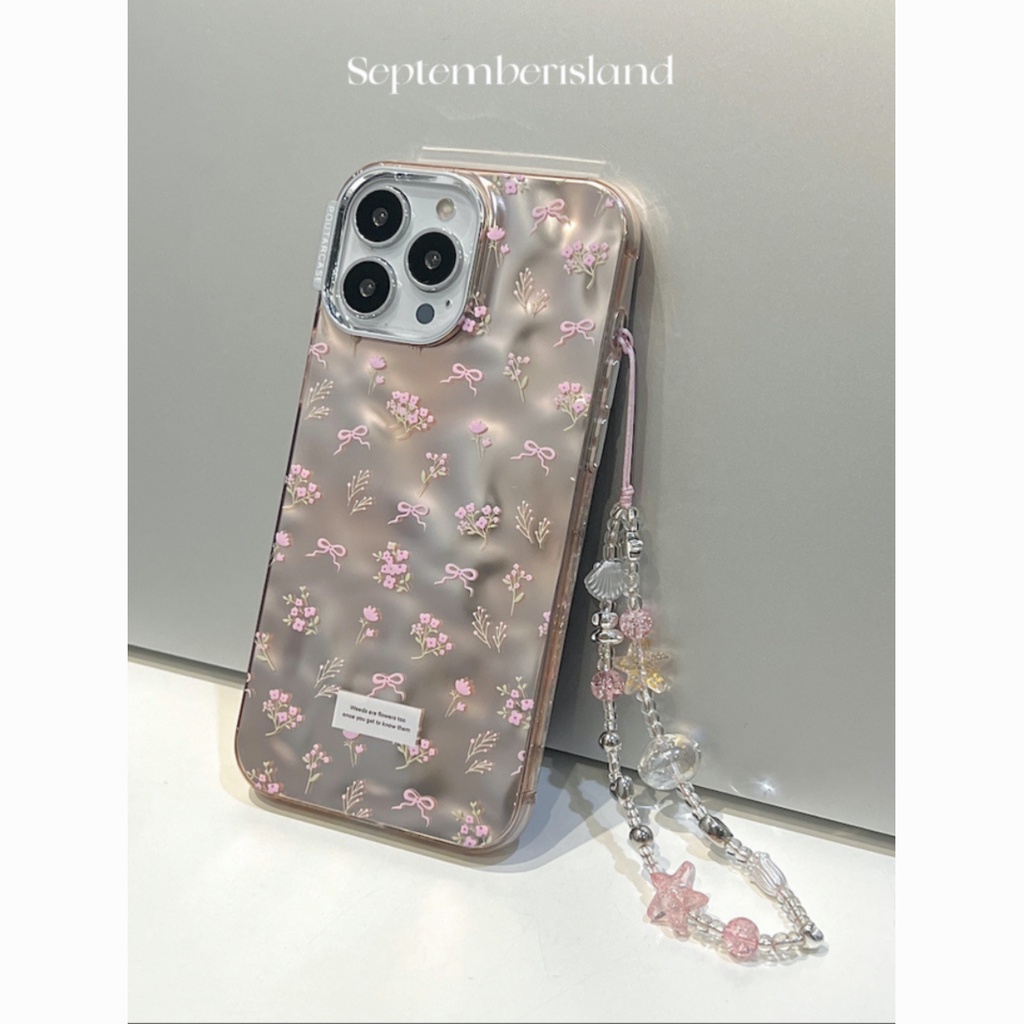 Ốp Điện Thoại Họa Tiết Hoa Phong Cách Nhật Hàn Cho Iphone 14promax 13 11 14pro 13pro 14