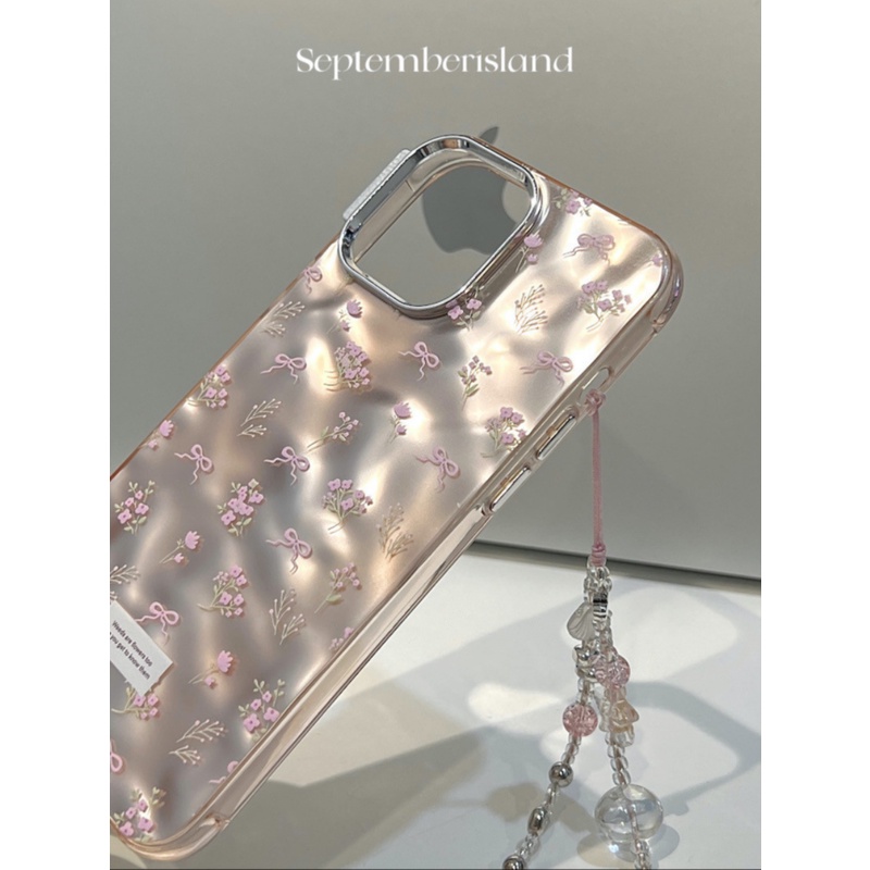 Ốp Điện Thoại Họa Tiết Hoa Phong Cách Nhật Hàn Cho Iphone 14promax 13 11 14pro 13pro 14
