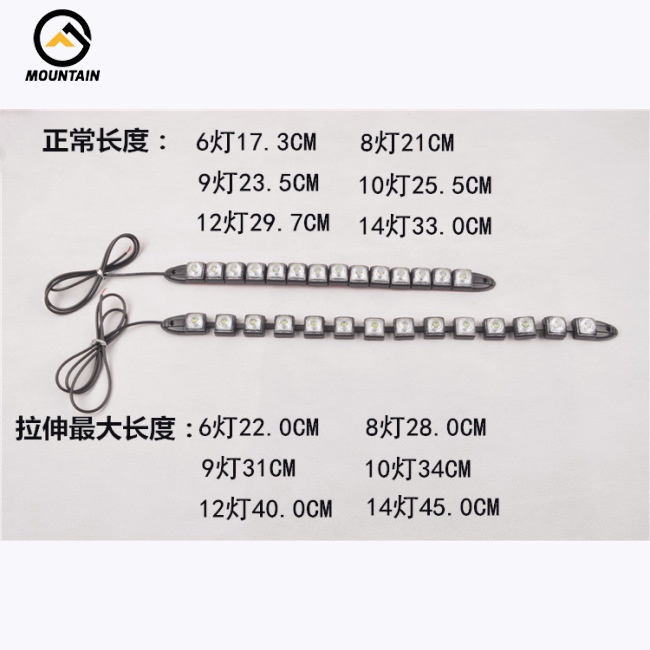 Đèn led Chạy Ban Ngày Siêu Sáng Mềm Mại Chống Thấm Nước Công Suất Cao Cho Xe Hơi