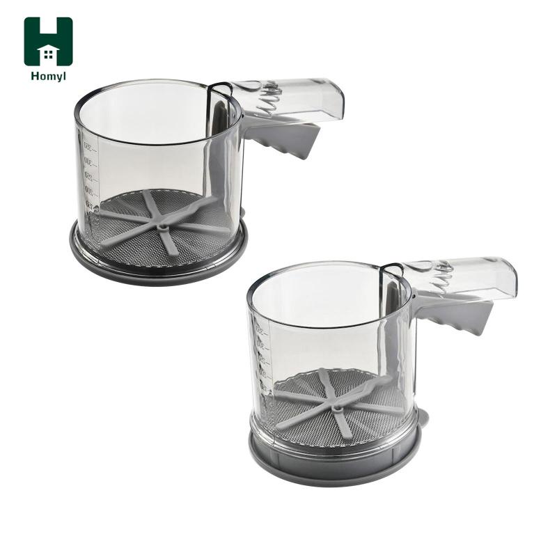 Homyl Dụng Cụ Rây Bột Làm Bánh Đa Năng Có Thể Tái Sử Dụng