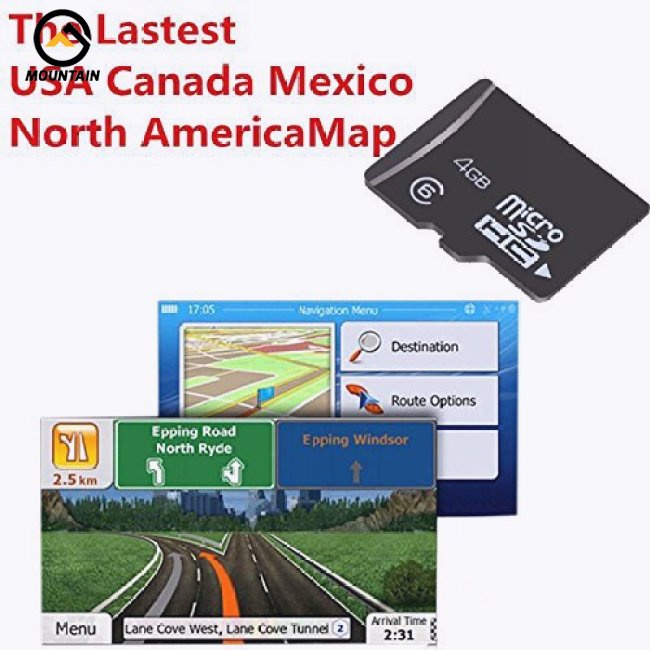 Thẻ sd gps Núi Cho Định Vị gps Xe Hơi