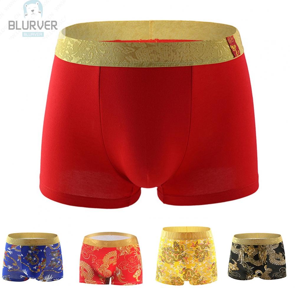 Quần Bơi Ngắn Co Giãn Thoáng Khí Thoải Mái Họa Tiết Rồng Cho Nam