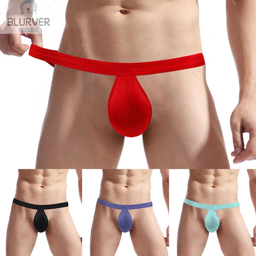 Quần Lót Lụa Màu Đen / Đỏ / Tím / Xanh Dương Nhạt Thời Trang Cho Nam Giới