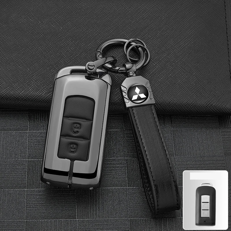 Mitsubishi Ốp Chìa Khóa Điều Khiển Từ Xa Không Chìa Khóa 0 Nút Bấm Cho Xe Hơi mitsubishi triton asx outlander 2023 xpander pajero eclipse montero colt strada lancer grandis