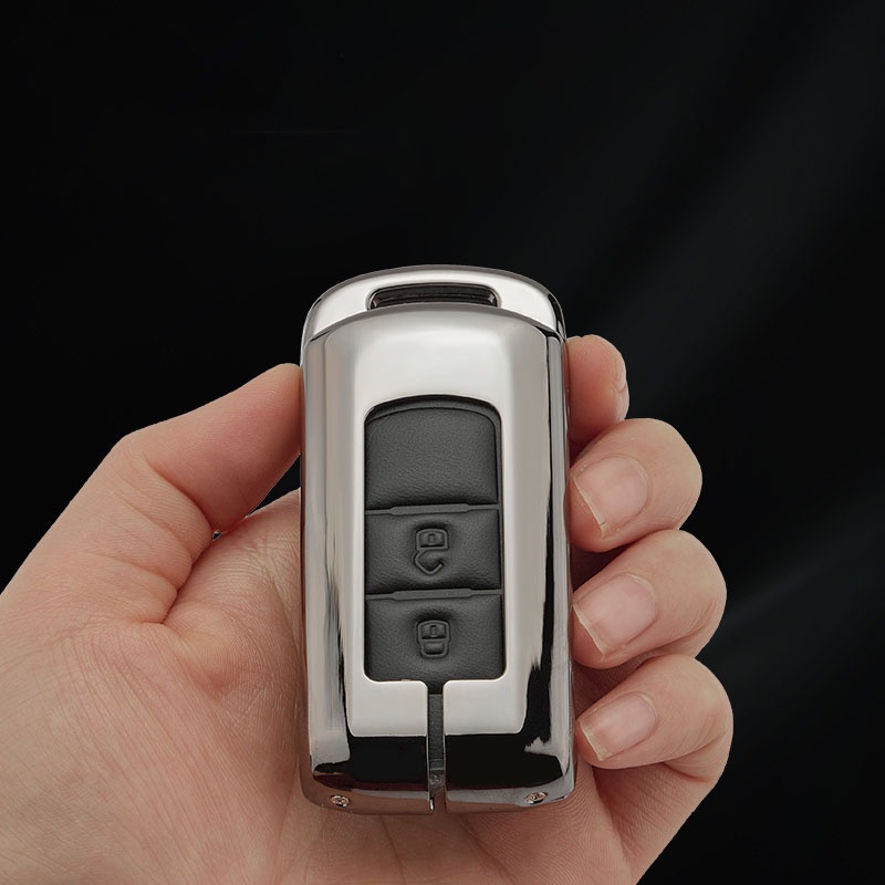 Mitsubishi Ốp Chìa Khóa Điều Khiển Từ Xa Không Chìa Khóa 0 Nút Bấm Cho Xe Hơi mitsubishi triton asx outlander 2023 xpander pajero eclipse montero colt strada lancer grandis