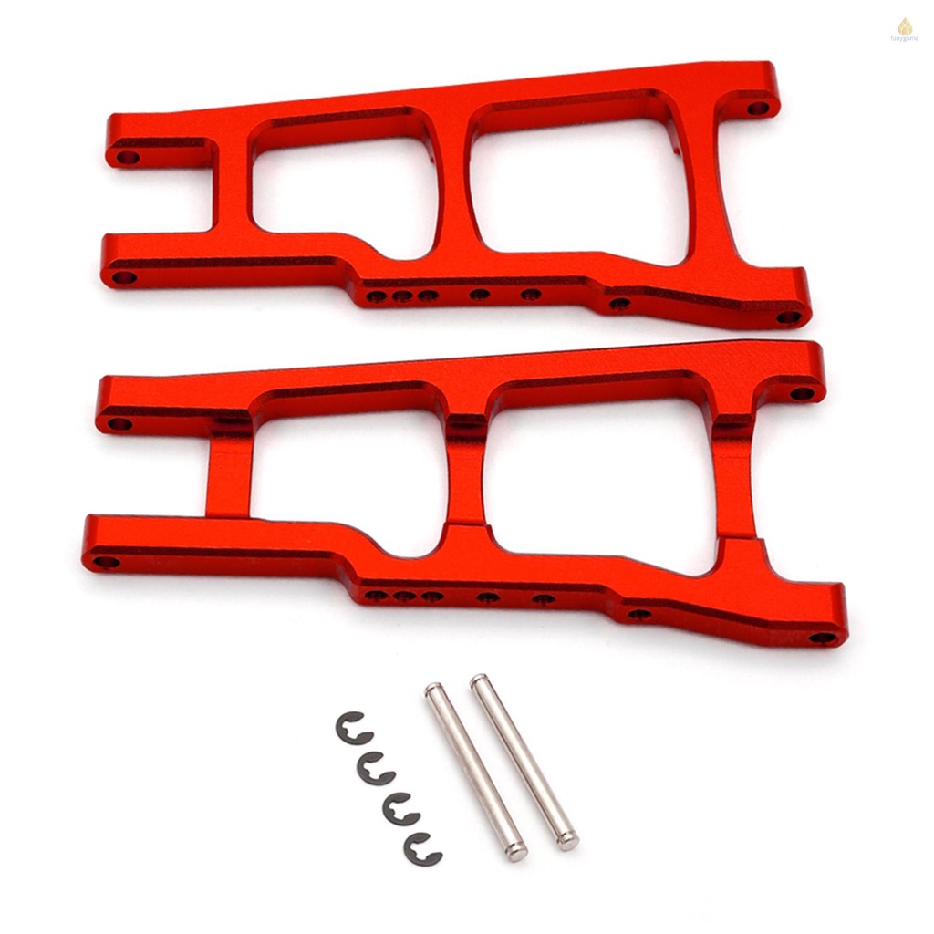 Funygame Bộ 2 Phụ Kiện Cánh Tay Treo Sau Bằng Hợp Kim Nhôm Thay Thế Cho traxxas slash Stampederustler 4wd rc 3655x