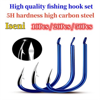 10/20/50Pcs Fishing Hook 5H High Carbon Steel Ghost Teeth Fish Hook Yidou Hook Hook Road Subhook Fishing Hook Small Rock Hook Fishing Hook Electroplated Hook Fish Hook Stream Hook Fishing Gear Accessories