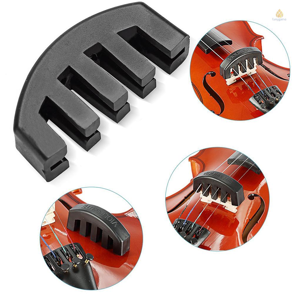 Fungame Dây Cao Su 4 / 4 Chống Ồn Với 5 Góc Dành Cho Đàn violin