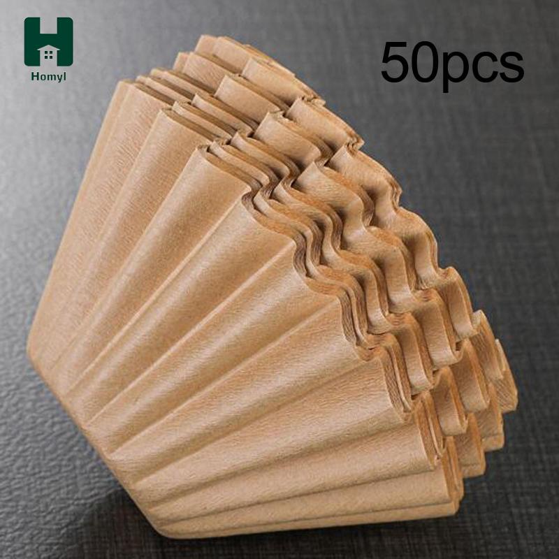 Homyl 50 Giấy Lọc Cà Phê Dùng Cho Máy Pha Cà Phê espresso