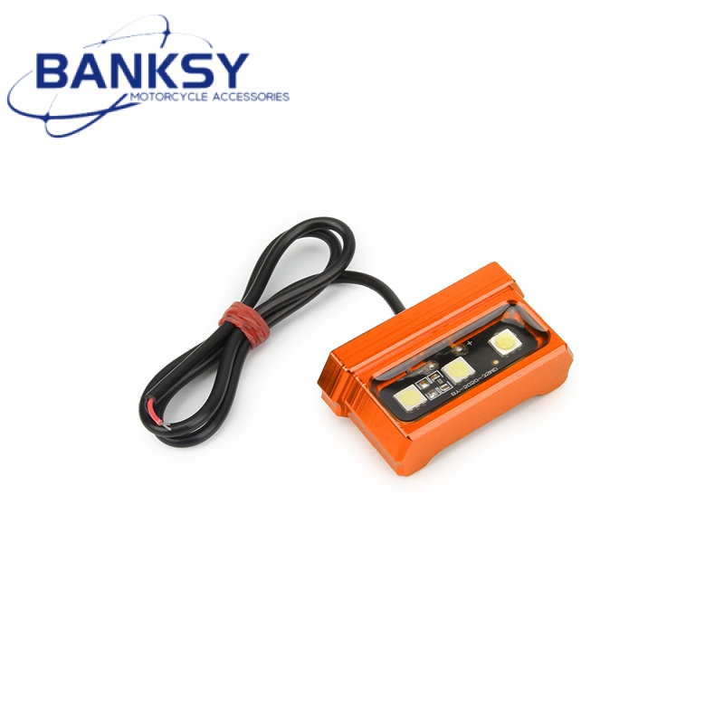 Đèn Chiếu Biển Số Xe Mô Tô 12v Bằng Hợp Kim Nhôm